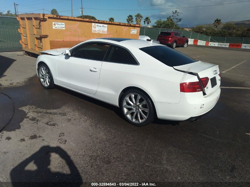 2014 AUDI A5 PREMIUM PLUS WAULFAFR0EA010565