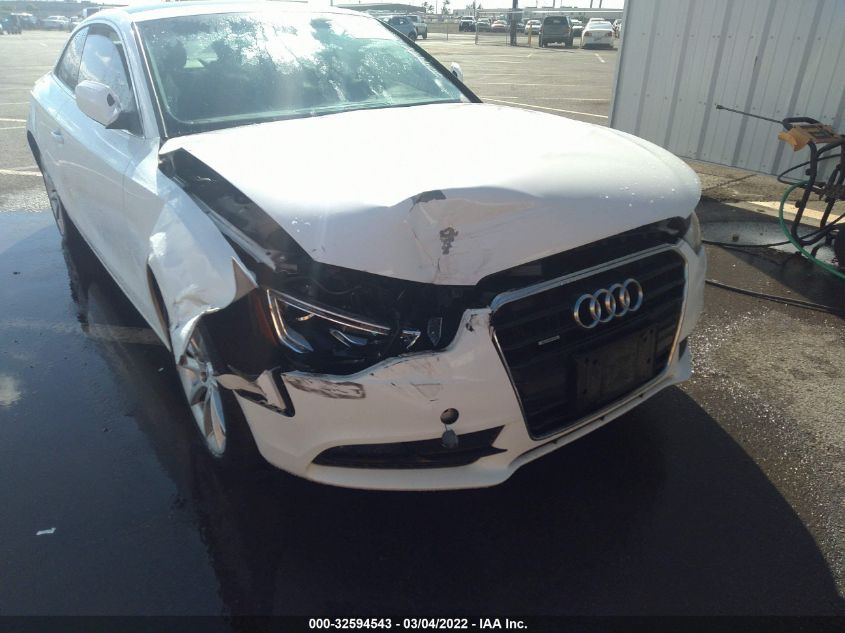 2014 AUDI A5 PREMIUM PLUS WAULFAFR0EA010565