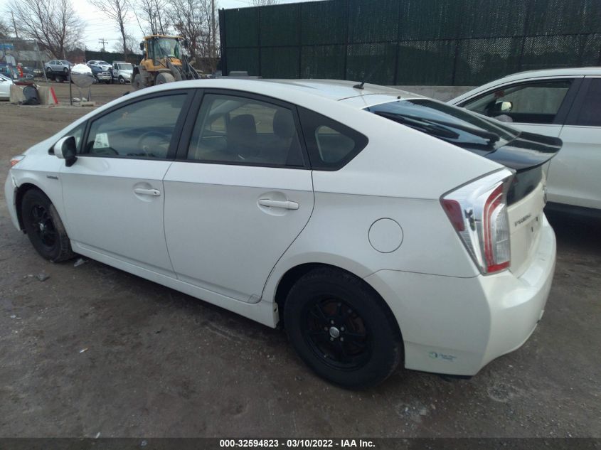 2014 TOYOTA PRIUS FOUR/FIVE/THREE/ONE/TWO JTDKN3DU6E1782895