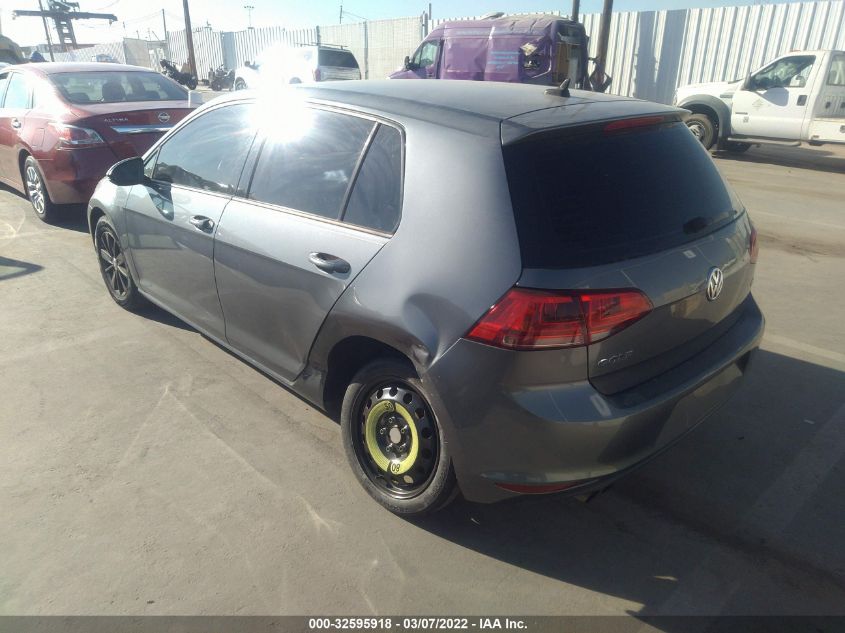 2015 VOLKSWAGEN GOLF TSI S 3VW217AUXFM018217