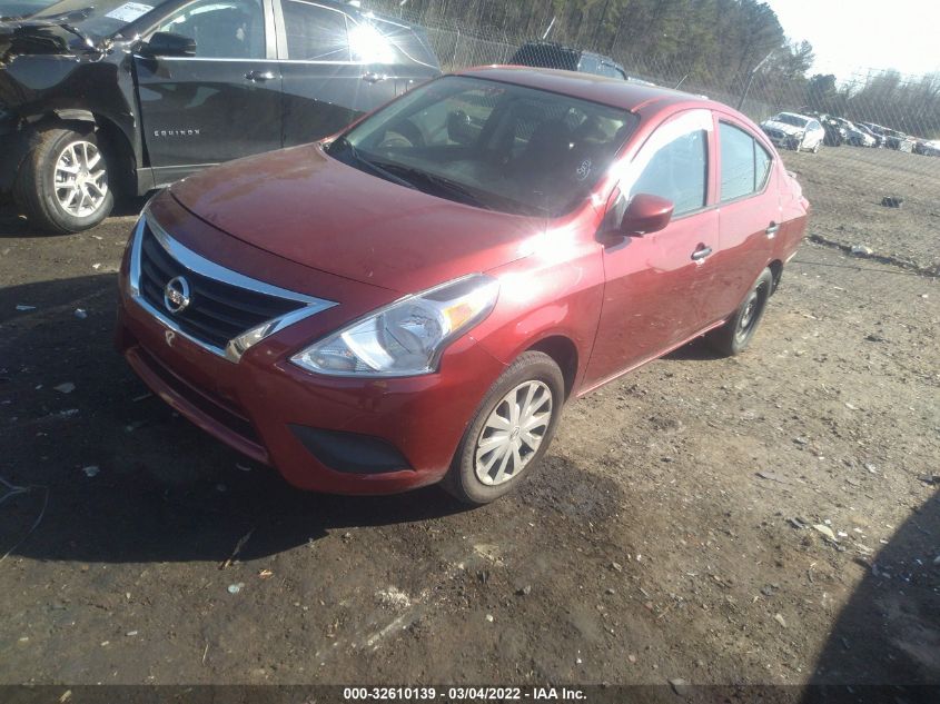 2017 NISSAN VERSA SEDAN S PLUS 3N1CN7AP1HL888603
