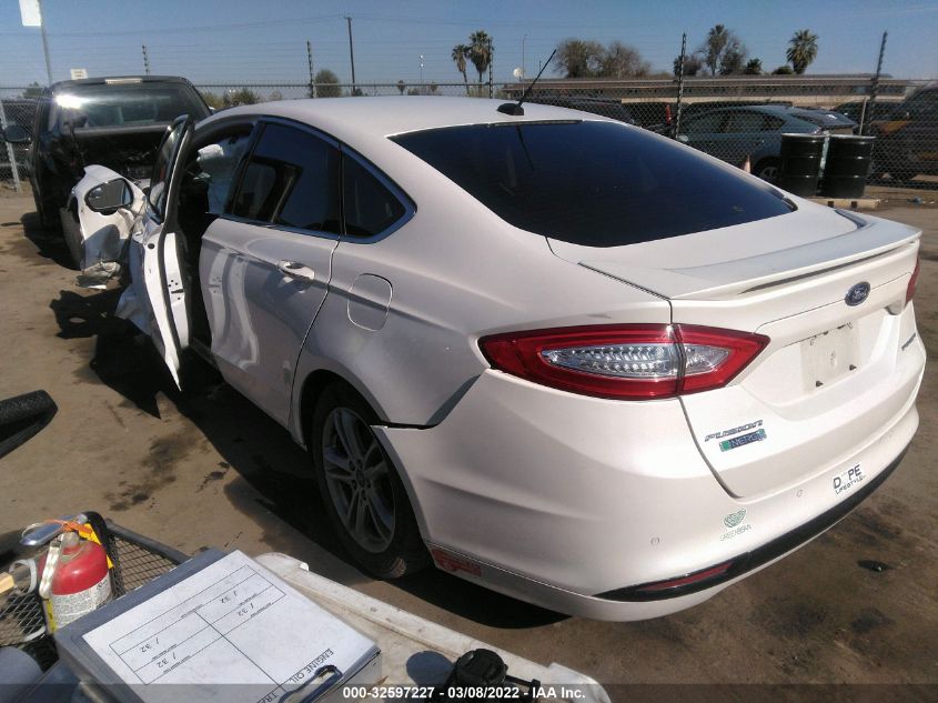 2016 FORD FUSION ENERGI TITANIUM 3FA6P0SU1GR187495