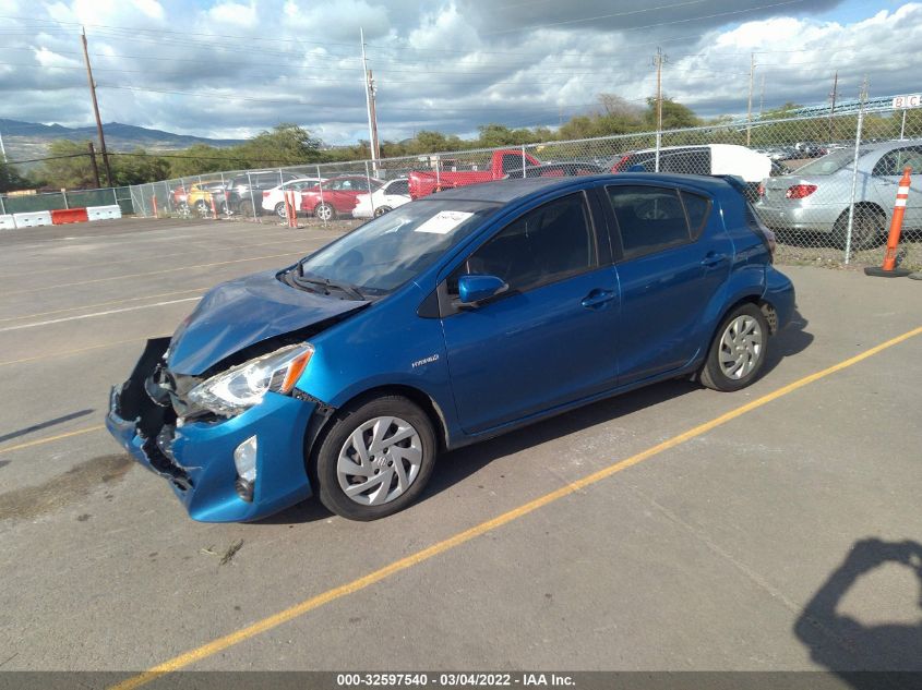 2015 TOYOTA PRIUS C ONE/TWO/THREE/FOUR JTDKDTB3XF1579068