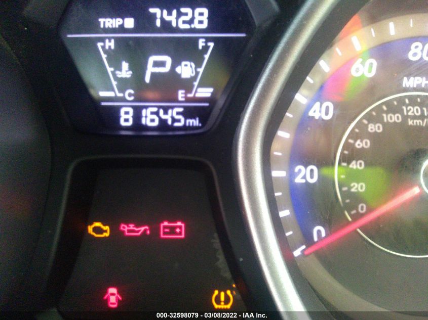 2014 HYUNDAI ELANTRA COUPE KMHDH6AH2EU025477