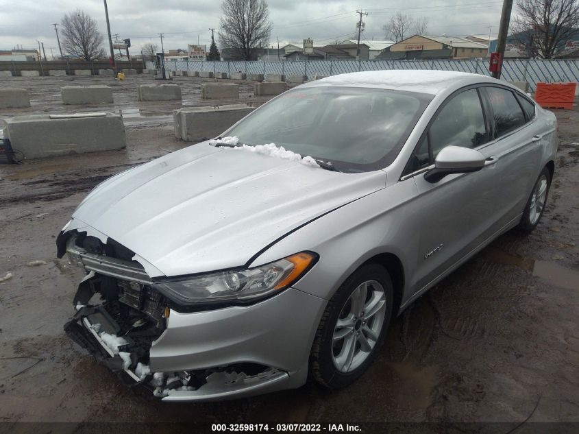 2018 FORD FUSION HYBRID SE 3FA6P0LU6JR141442
