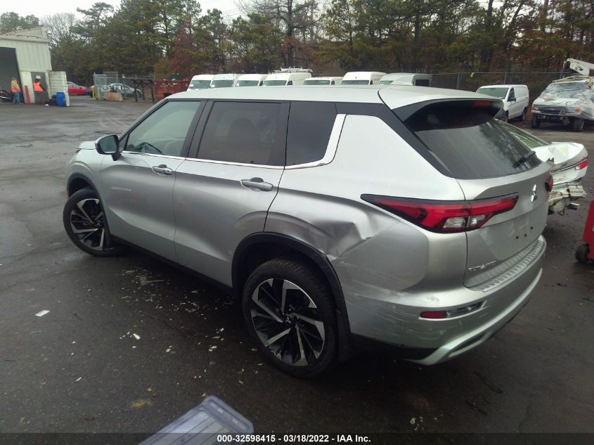 2022 MITSUBISHI OUTLANDER SE JA4J3UA85NZ020992