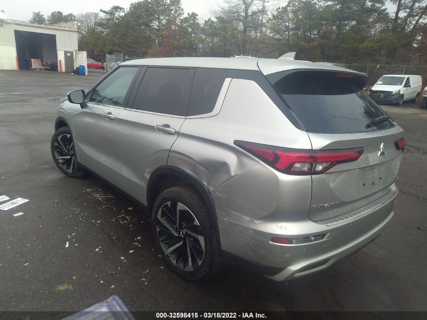 2022 MITSUBISHI OUTLANDER SE JA4J3UA85NZ020992