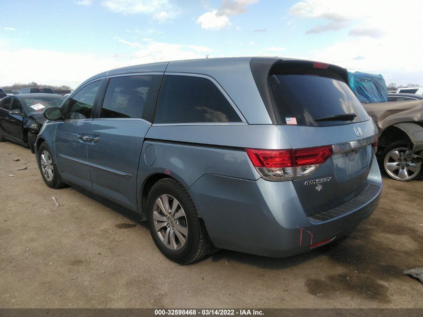 2014 HONDA ODYSSEY EX-L 5FNRL5H65EB062118