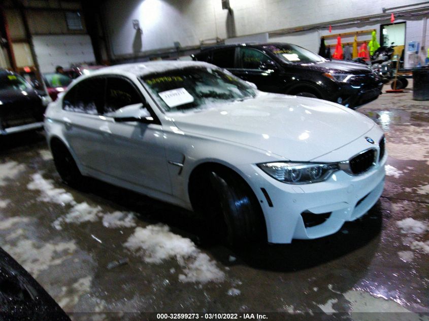 2017 BMW M3 WBS8M9C3XH5G86172