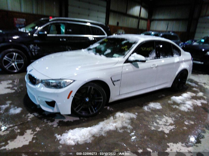 2017 BMW M3 WBS8M9C3XH5G86172