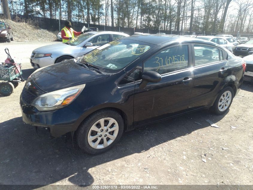 2014 KIA RIO LX KNADM4A39E6327584