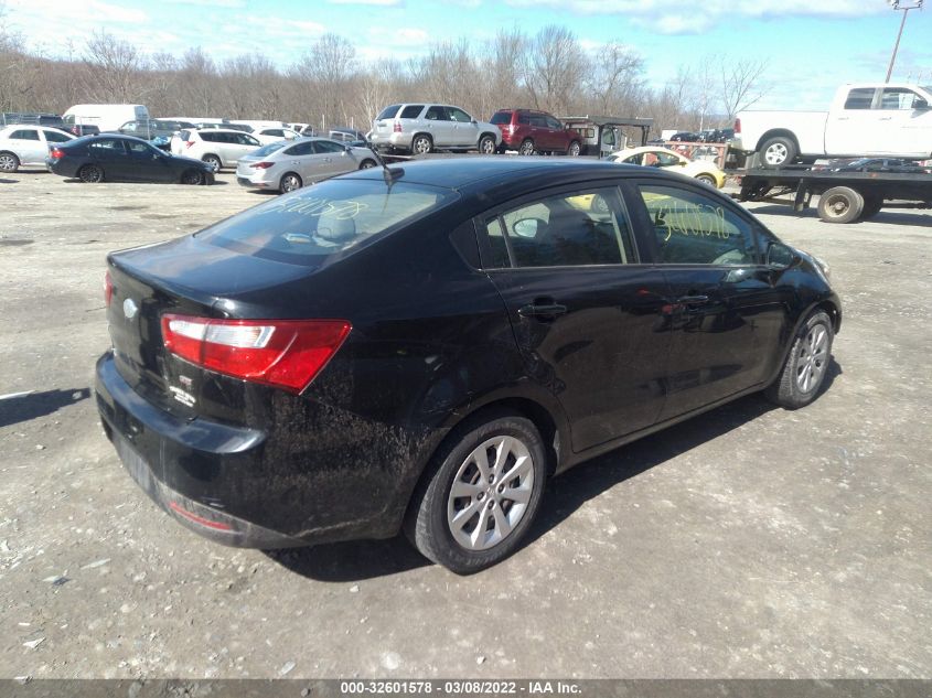 2014 KIA RIO LX KNADM4A39E6327584