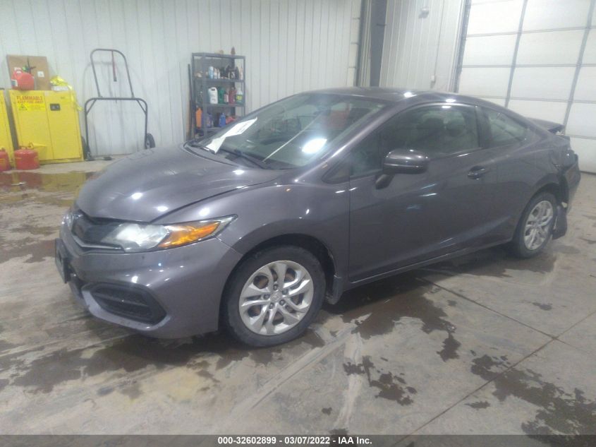 2014 HONDA CIVIC COUPE LX 2HGFG3B55EH515113