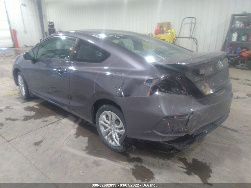 2014 HONDA CIVIC COUPE LX 2HGFG3B55EH515113