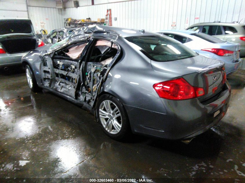 2013 INFINITI G37 SEDAN X JN1CV6AR6DM358946