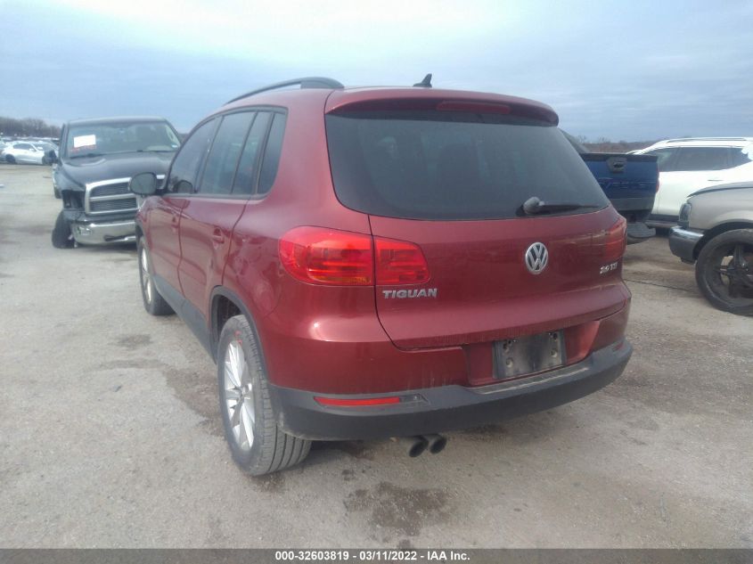 2015 VOLKSWAGEN TIGUAN SE WVGAV7AX4FW041887