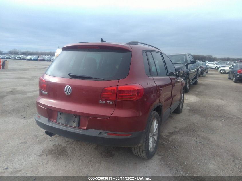 2015 VOLKSWAGEN TIGUAN SE WVGAV7AX4FW041887