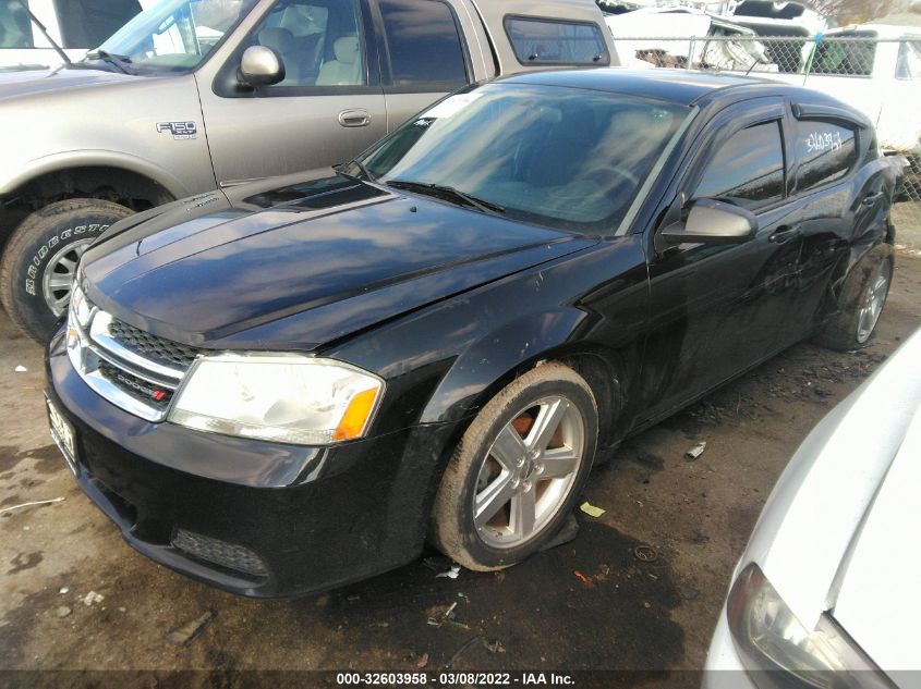 2013 DODGE AVENGER SE 1C3CDZAB0DN534991