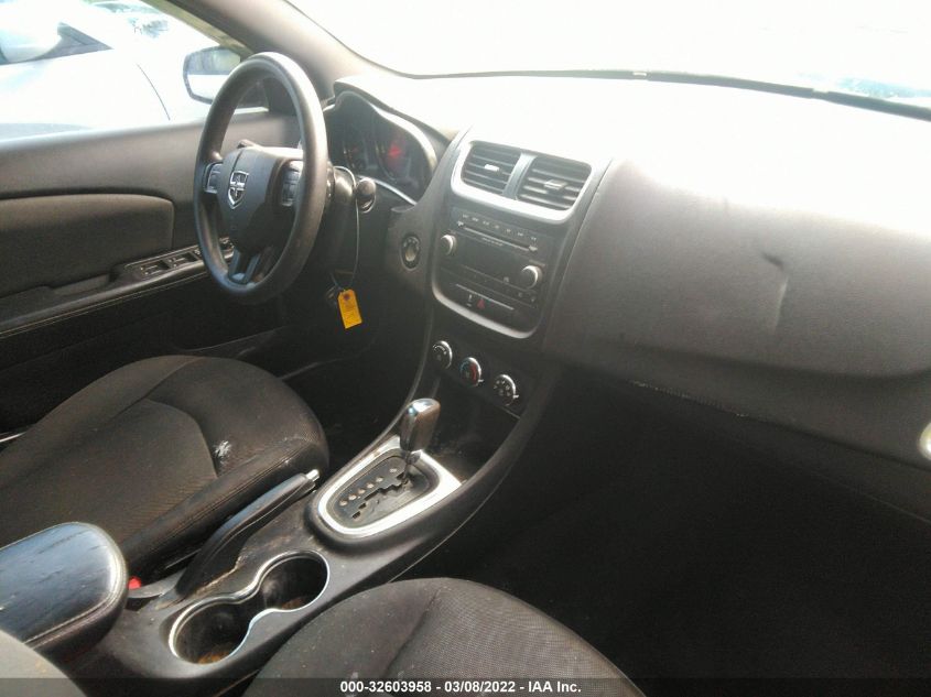 2013 DODGE AVENGER SE 1C3CDZAB0DN534991