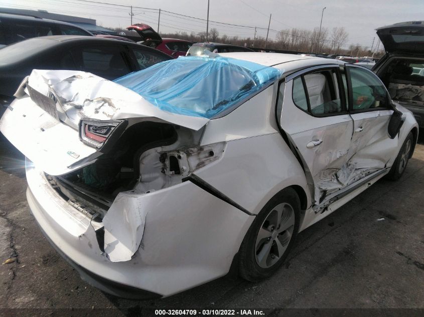 2015 KIA OPTIMA HYBRID KNAGM4ADXF5081786