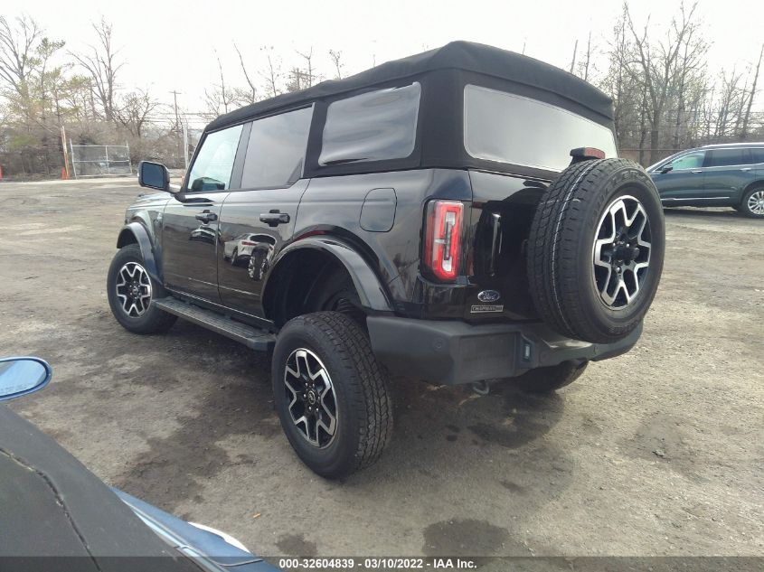 2021 FORD BRONCO BASE/BIG BEND 1FMDE5BH4MLA93995