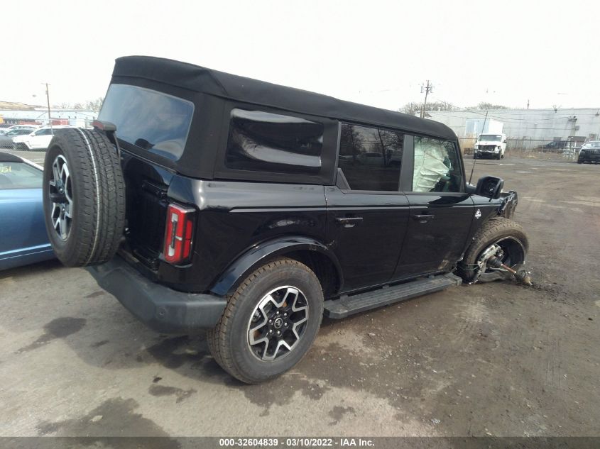 2021 FORD BRONCO BASE/BIG BEND 1FMDE5BH4MLA93995