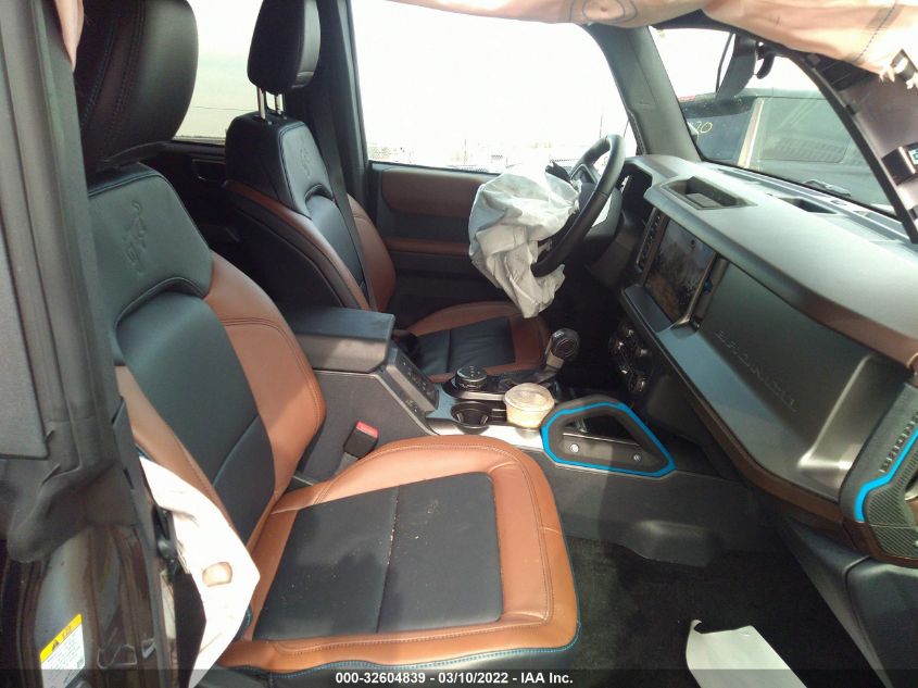 2021 FORD BRONCO BASE/BIG BEND 1FMDE5BH4MLA93995