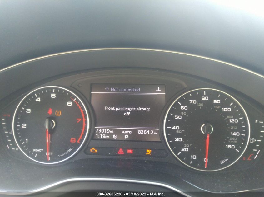 2017 AUDI A4 PREMIUM WAUANAF4XHN064385
