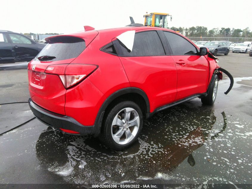 2016 HONDA HR-V LX 3CZRU5H30GM749826