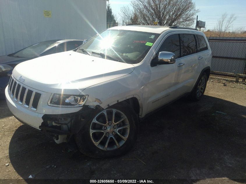2016 JEEP GRAND CHEROKEE LIMITED 1C4RJFBG8GC357307