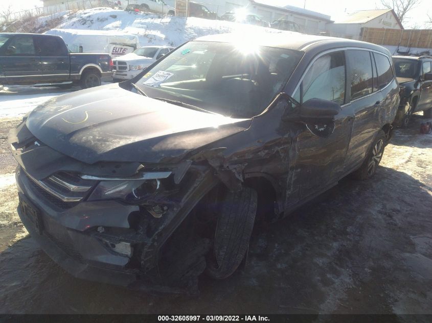 2017 HONDA PILOT EX-L 5FNYF6H56HB042786