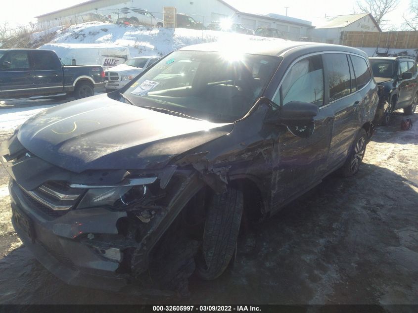 2017 HONDA PILOT EX-L 5FNYF6H56HB042786