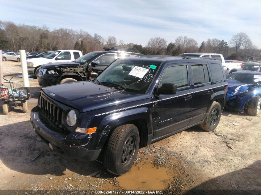 2017 JEEP PATRIOT SPORT 1C4NJPBA7HD118469