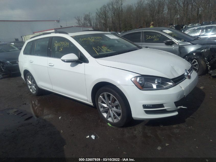 2016 VOLKSWAGEN GOLF SPORTWAGEN TSI SE 3VWC17AU4GM520405