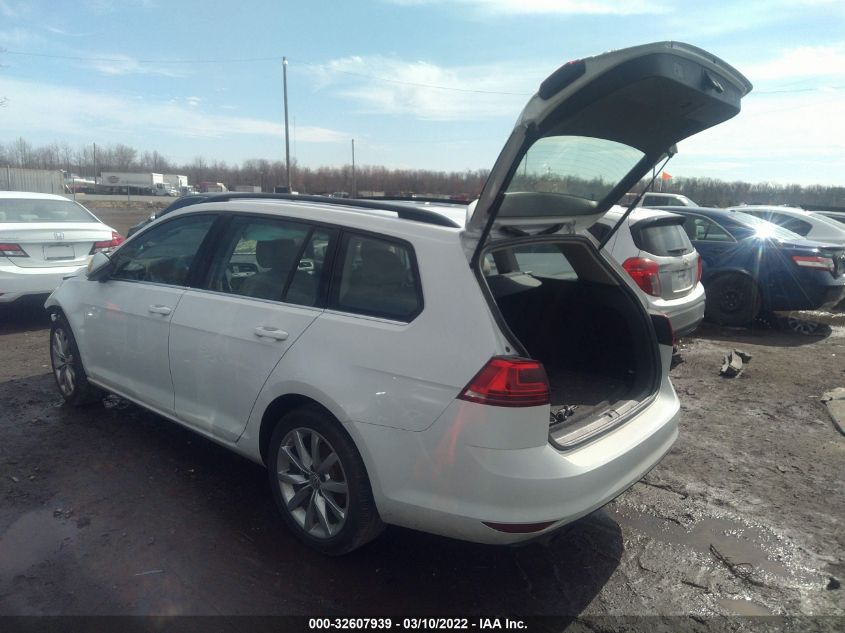 2016 VOLKSWAGEN GOLF SPORTWAGEN TSI SE 3VWC17AU4GM520405