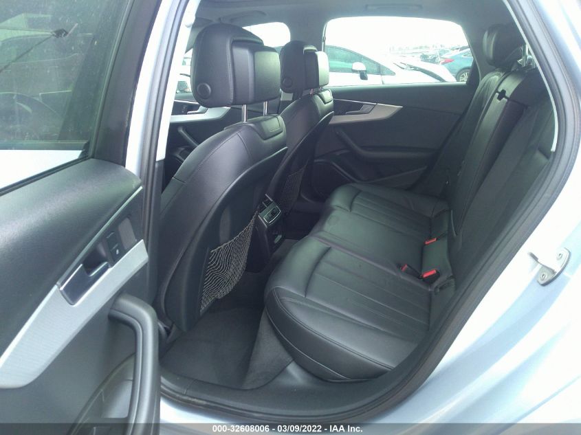 2017 AUDI A4 PREMIUM WAUANAF49HN027778