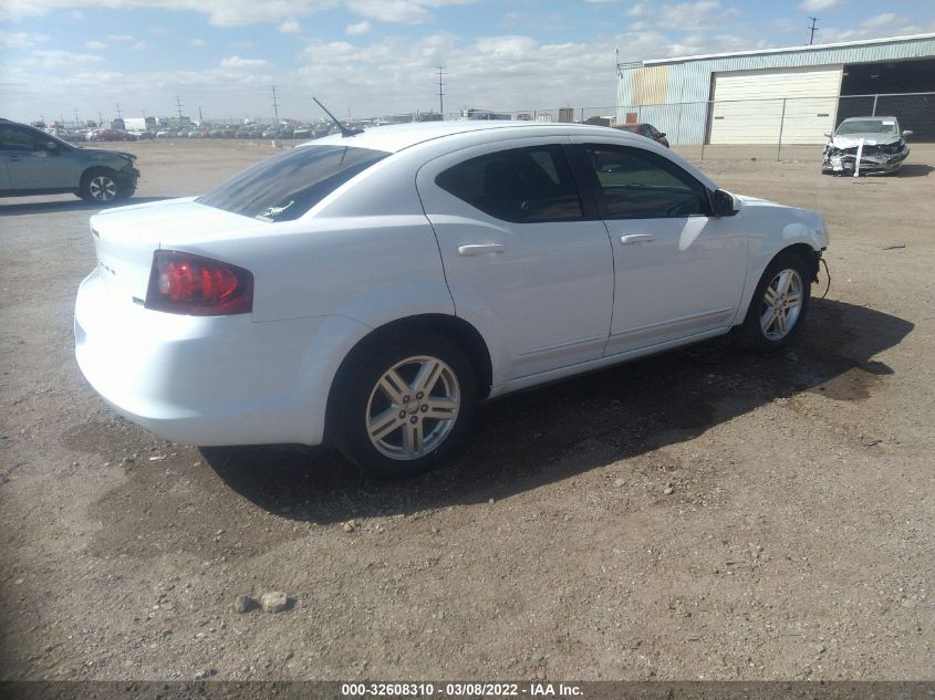 2013 DODGE AVENGER SXT 1C3CDZCG8DN741721