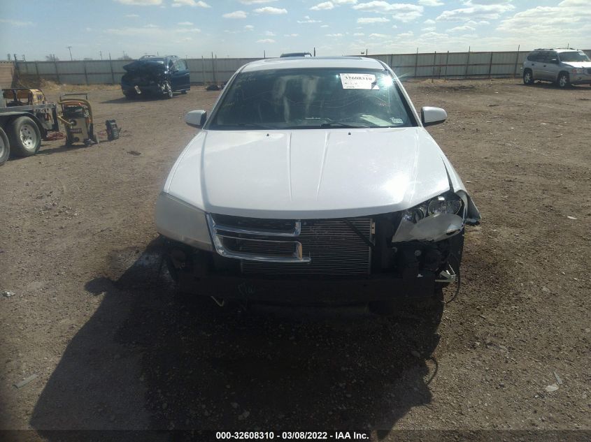 2013 DODGE AVENGER SXT 1C3CDZCG8DN741721