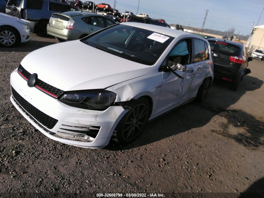 2015 VOLKSWAGEN GOLF GTI S 3VW4T7AUXFM006233