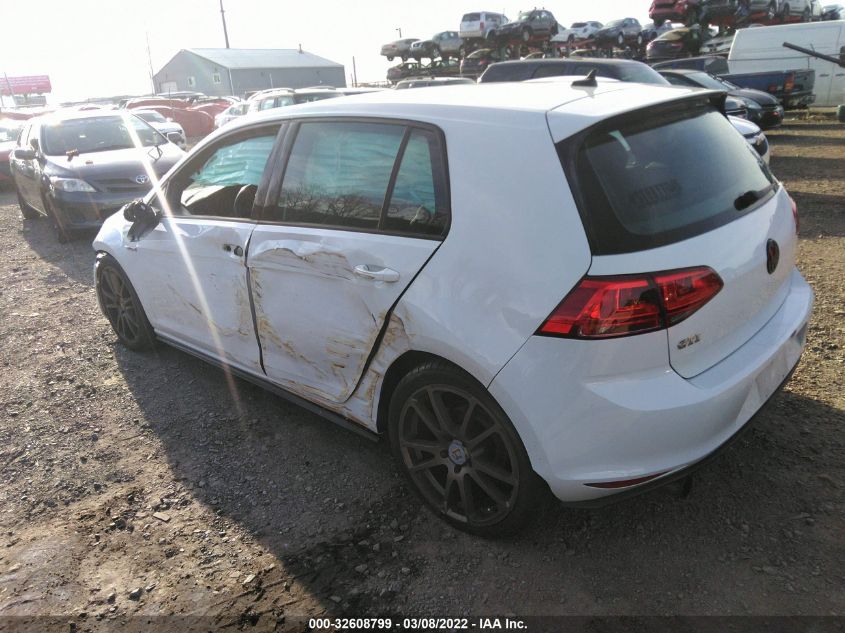 2015 VOLKSWAGEN GOLF GTI S 3VW4T7AUXFM006233