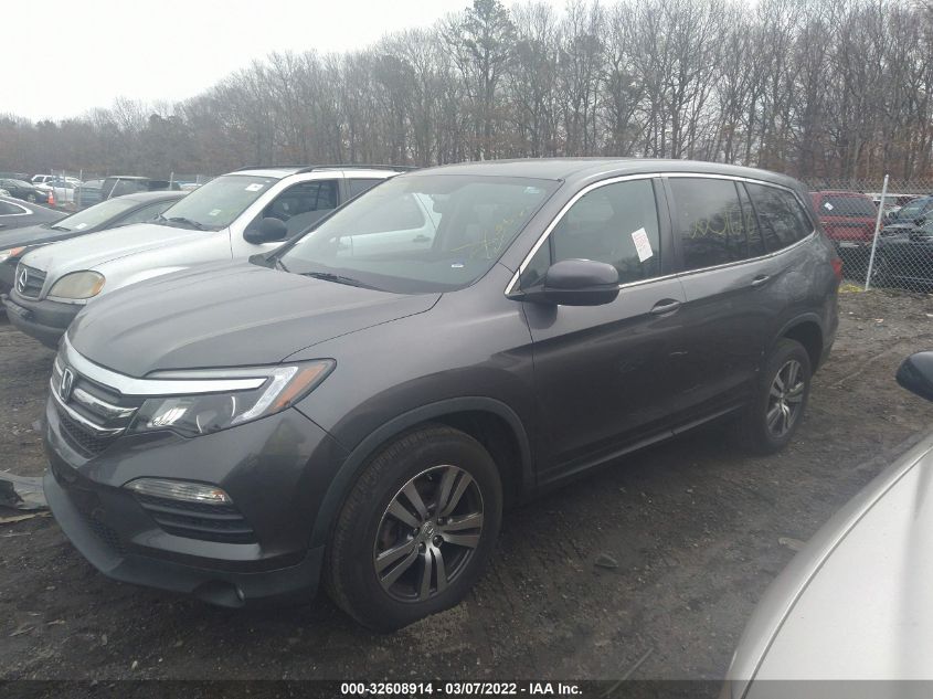 2017 HONDA PILOT EX 5FNYF6H31HB027630