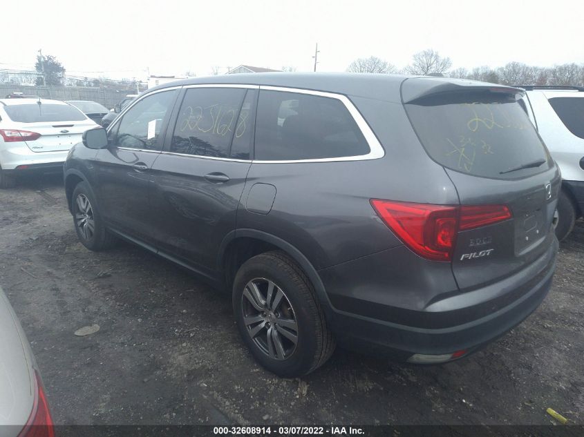 2017 HONDA PILOT EX 5FNYF6H31HB027630