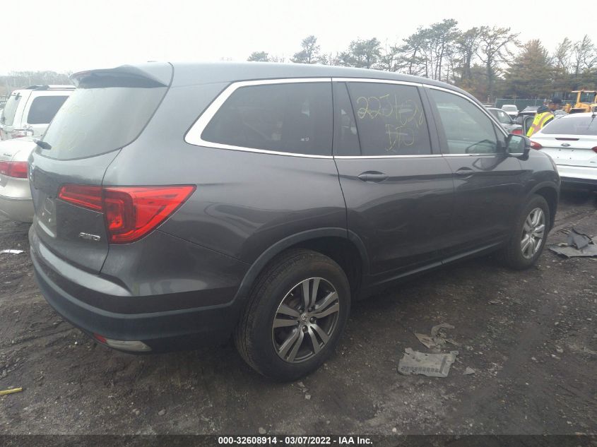 2017 HONDA PILOT EX 5FNYF6H31HB027630