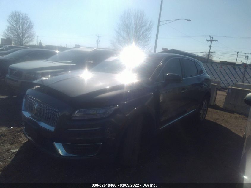2019 LINCOLN NAUTILUS SELECT 2LMPJ8K9XKBL25388