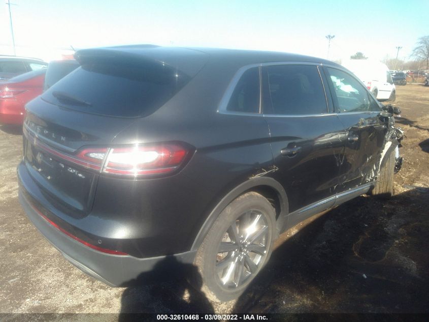2019 LINCOLN NAUTILUS SELECT 2LMPJ8K9XKBL25388