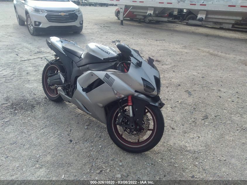 2007 KAWASAKI ZX600 P JKAZX4P107A015394