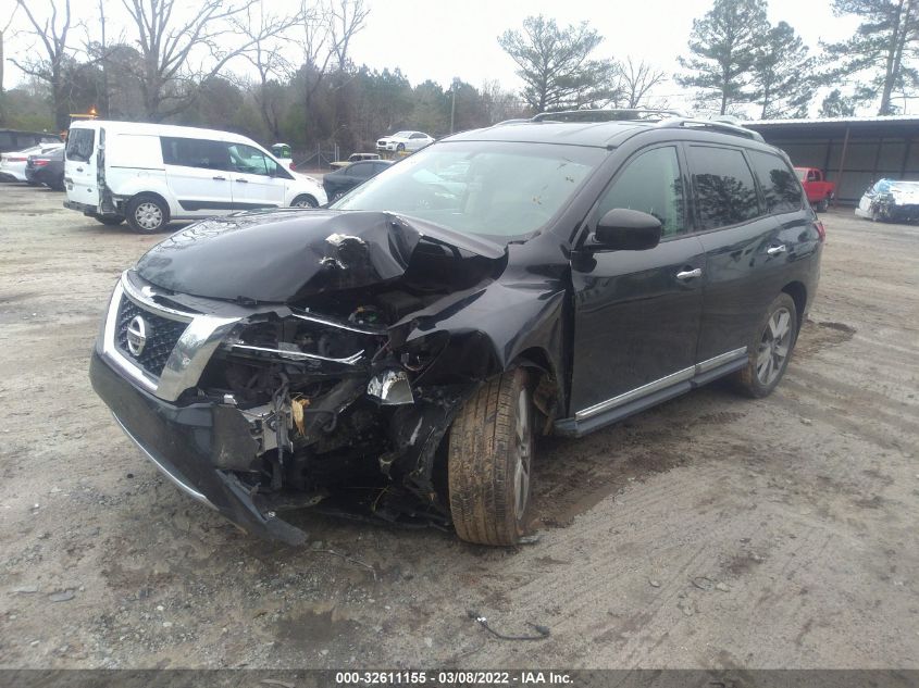 2013 NISSAN PATHFINDER PLATINUM 5N1AR2MN7DC681866