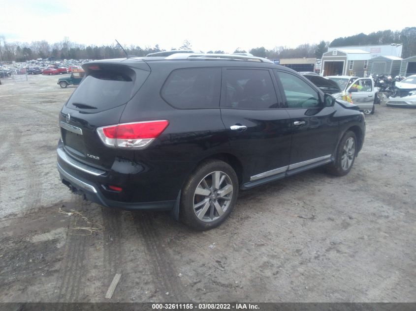 2013 NISSAN PATHFINDER PLATINUM 5N1AR2MN7DC681866