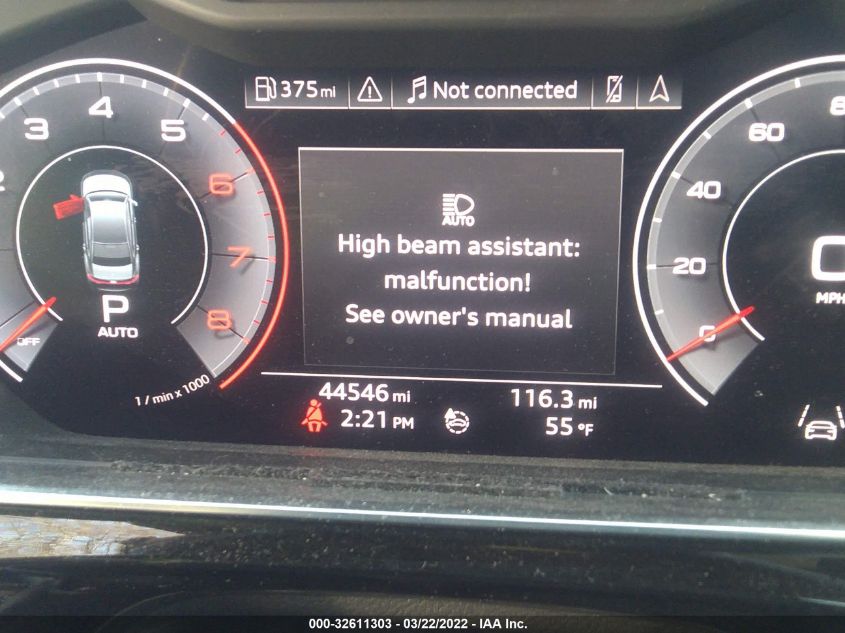2019 AUDI A8 WAU8DAF80KN002456