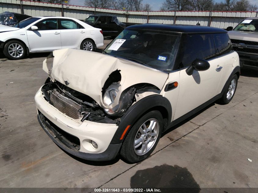 2013 MINI COOPER HARDTOP WMWSU3C58DT547881